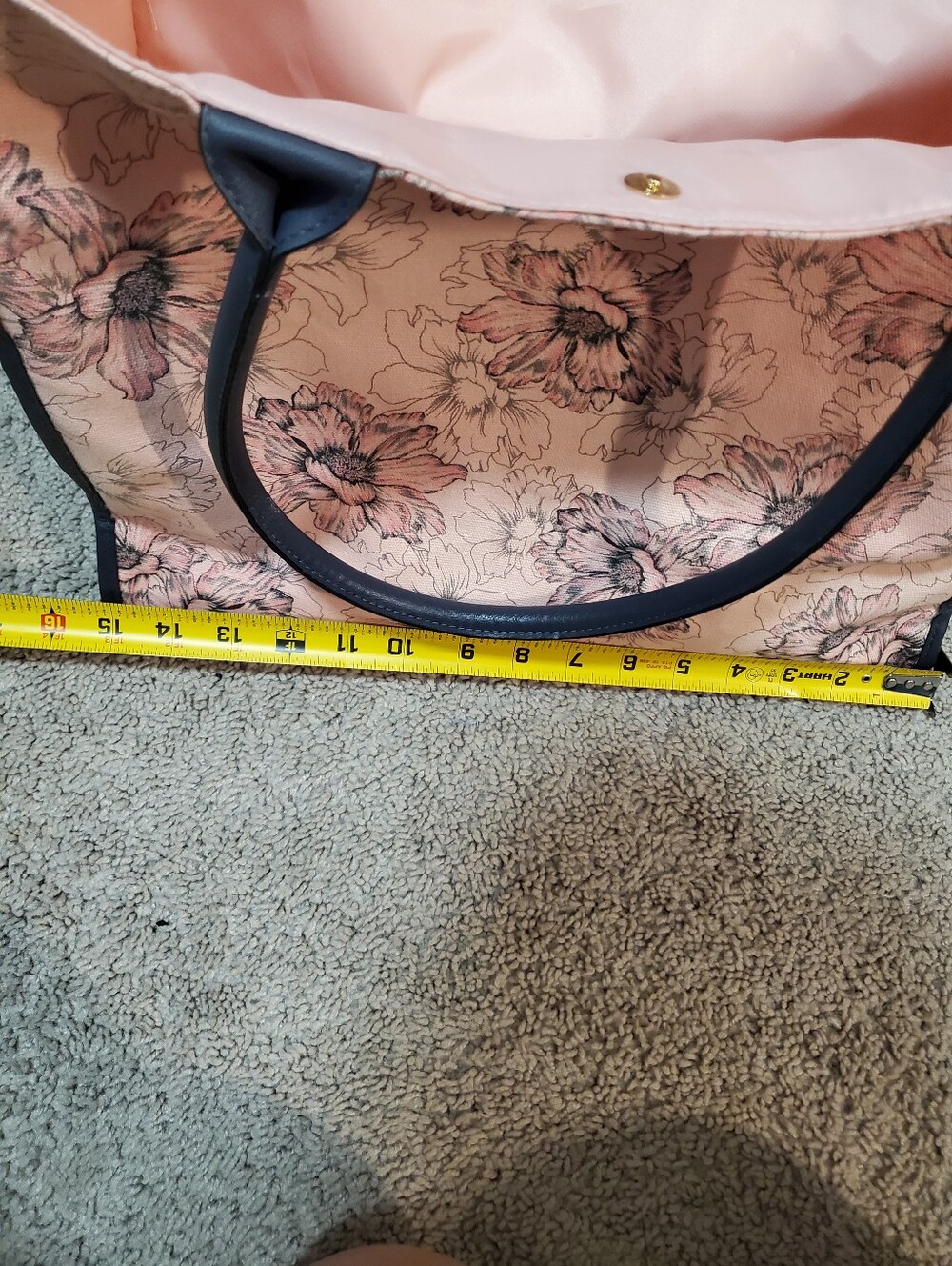 Victoria's Secret Floral Light Pink Tote - Picture 9 of 9